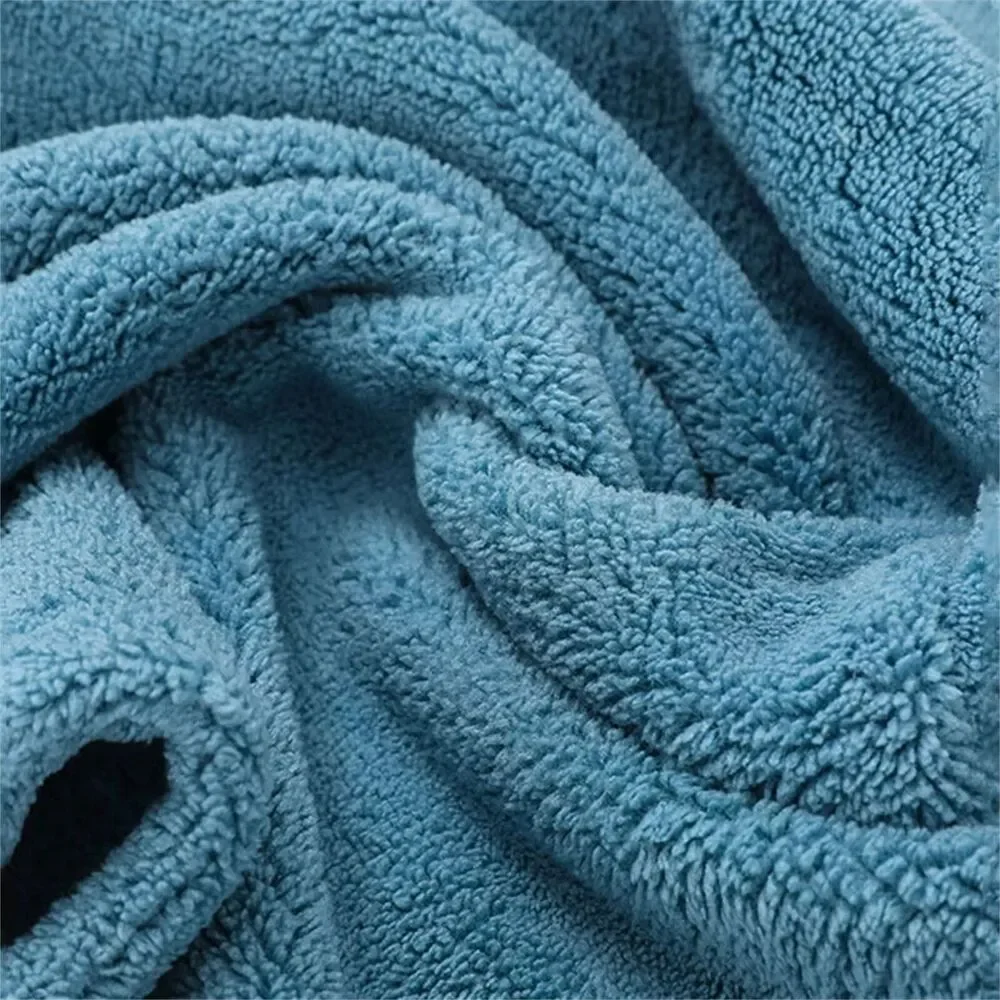 Set of 2 Microfiber Hair Towel Wrap Super Absorbent Twist Turban Dry Hair Caps